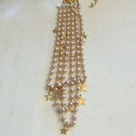 Kirk's Folly Gold and Champagne Star Multi-Strand Necklace - Women's Jewelry - Picture 2 of 5